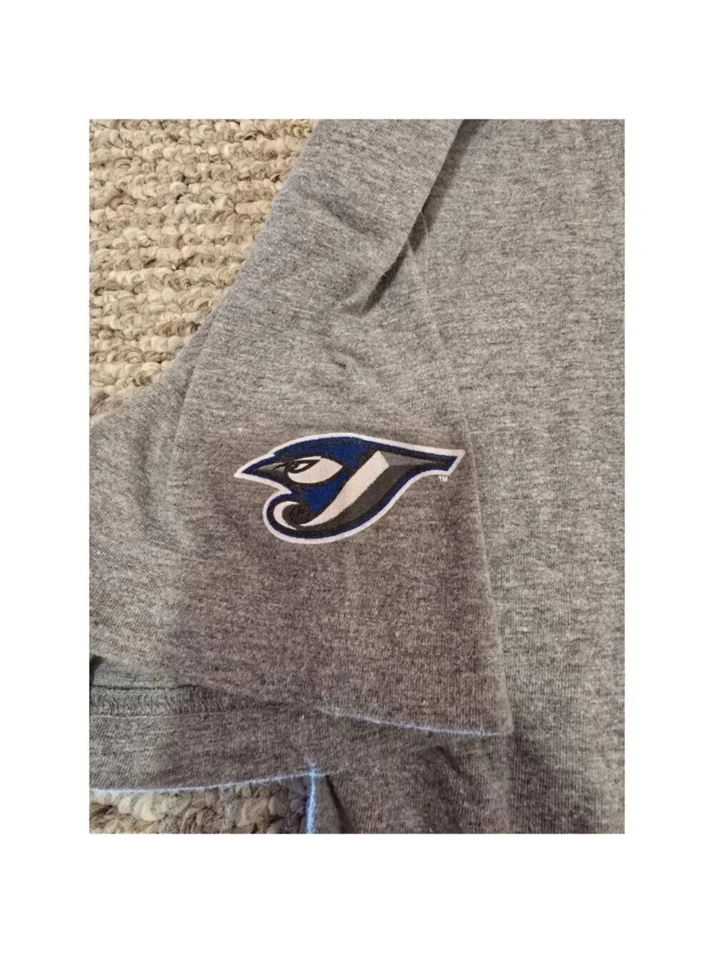 Vintage Nike Blue Jays Old School Logo T Shirt Size Large Women's